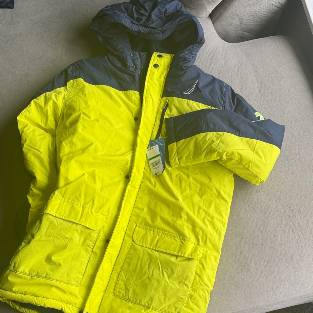 Nautica Kids Yellow and Blue Jacket